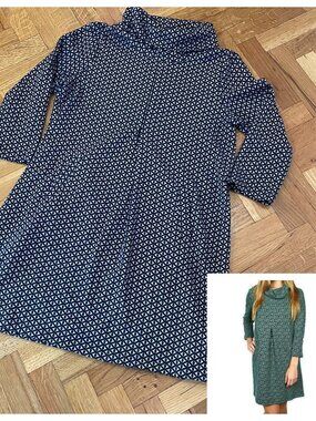 TYLER BOE~Kim Cowl Shift Dress with Side Pockets
